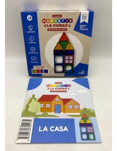 COLECCION MAGNETIX -BLOQUES DIDACTICOS (LA CASA )