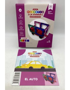 COLECCION MAGNETIX -BLOQUES DIDACTICOS (EL AUTO )