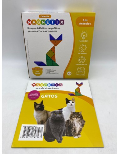 COLECCION MAGNETIX -BLOQUES DIDACTICOS (LOS GATOS)