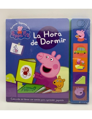 LIBRO CON SONIDO PEPPA PIG - LA HORA DE DORMIR