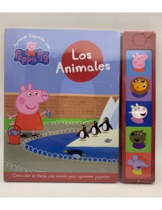 LIBRO CON SONIDO PEPPA PIG - LOS ANIMALES