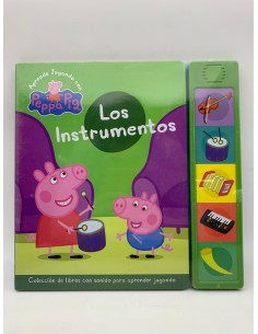 LIBRO CON SONIDO PEPPA PIG - LOS INSTRUMENTOS