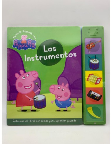 LIBRO CON SONIDO PEPPA PIG - LOS INSTRUMENTOS