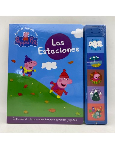 LIBRO CON SONIDO PEPPA PIG - LAS ESTACIONES