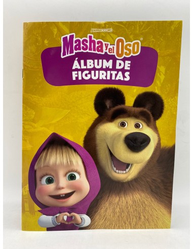 ALBUM DE FIGURITAS MASHA Y EL OSO