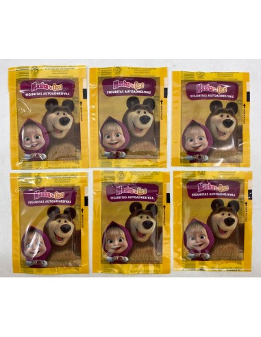 SOBRE DE FIGURITAS MASHA Y EL OSO