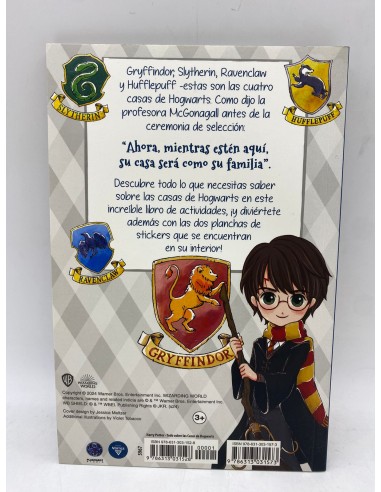 HARRY POTTER TODO SOBRE LAS CASAS DE HOGWARTS