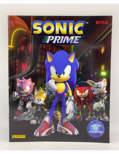 ALBUM DE FIGURITAS SONIC PRIME