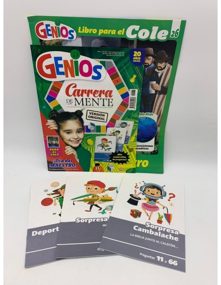 GENIOS COMPLETOS - SURTIDOS