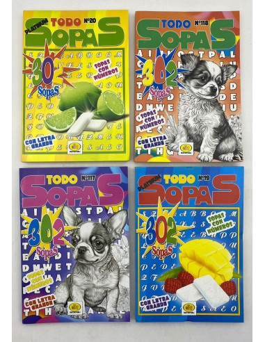 SOPA DE LETRAS DE 200 PAGINAS