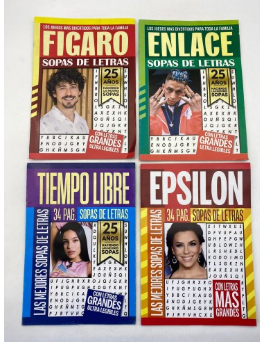 SOPA DE LETRAS DE 32 PAGINAS (20X28)