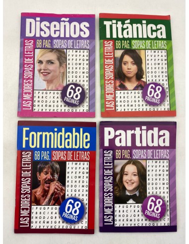 SOPA DE LETRAS DE 64 PAGINA (14X20CM) - SURTIDAS