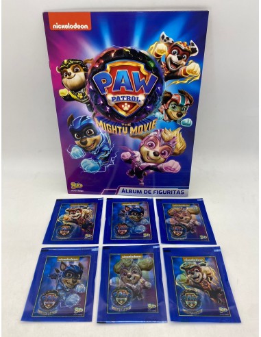SOBRE DE FIGURITAS PAW PATROL - THE MIGHTY MOVIE