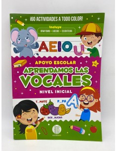 APOYO ESCOLAR EDICION 2024 - APRENDEMOS LAS VOCALES