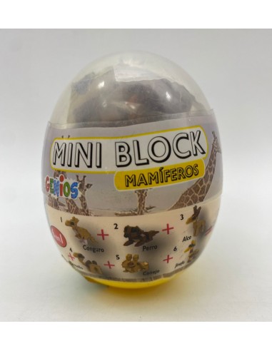 HUEVOS CON BLOQUES DE CONTRUCCION - GENIOS