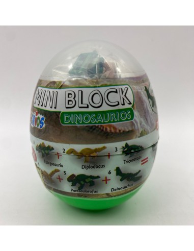 HUEVOS CON BLOQUES DE CONTRUCCION - GENIOS