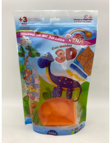BOLSA DIDO SET MASAS 3D - DINOSAURIOS DEL JURASICO