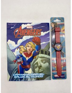 RELOJ MARVEL - CAPITANA MARVEL