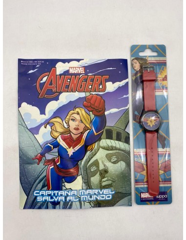 RELOJ MARVEL - CAPITANA MARVEL