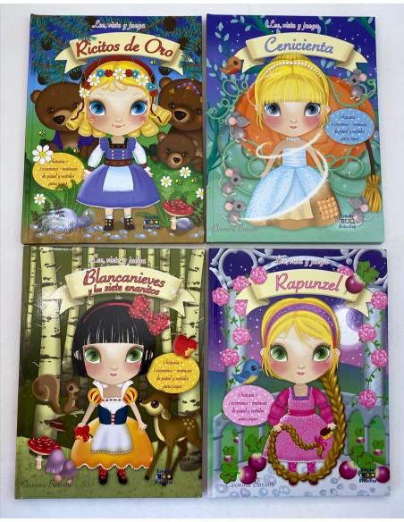 ESTUCHE N°2 AZUL - LEE, VISTE Y JUEGA