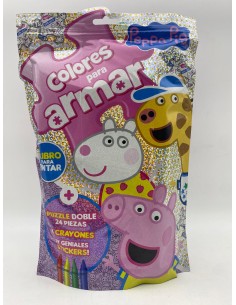 FLOW PACK COLORES PARA ARMAR - PEPPA PIG