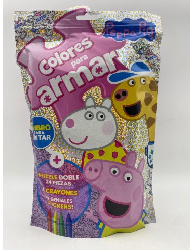 FLOW PACK COLORES PARA ARMAR - PEPPA PIG