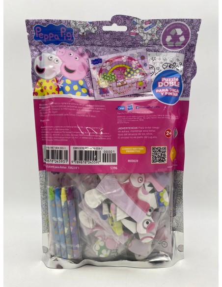 FLOW PACK COLORES PARA ARMAR - PEPPA PIG