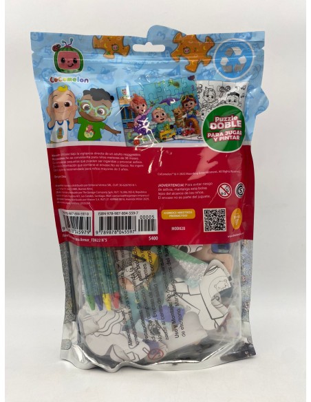 FLOW PACK COLORES PARA ARMAR - COCOMELON