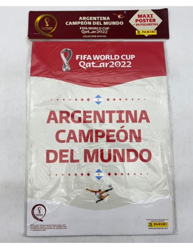 POSTER ARGENTINA CAMPEON MUNDIAL 2022