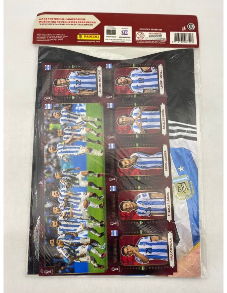 POSTER ARGENTINA CAMPEON MUNDIAL 2022