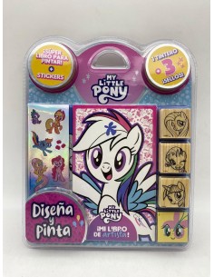 BLISTER SELLOS DISEÑA Y PINTA - MY LITTLE PONY