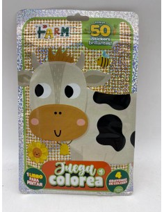 FLOW PACK JUEGA Y COLOREA - ANIMALES DE LA GRANJA