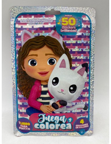 FLOW PACK JUEGA Y COLOREA - GABBY DOLL HOUSE