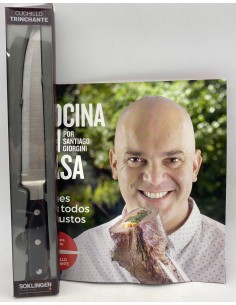 CUCHILLOS SOKLINGEN - MANGO DE MADERA TRINCHANTE