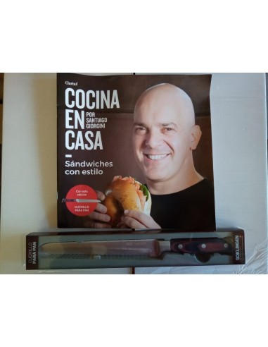 CUCHILLOS SOKLINGEN - MANGO DE MADERA PARA PAN