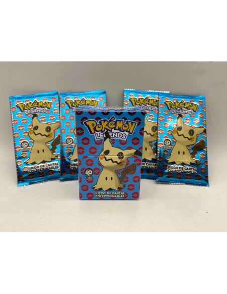 MAZO DE CARTAS POKEMON LEGENDS - SERIE 10