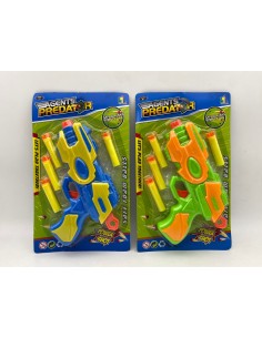 PISTOLA LANZA DARDOS AGENTS PREDATOR